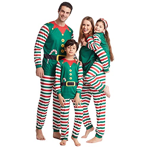 Oriental eLife Passender Weihnachten Familien-Schlafanzug Für Familie, Elfen Pyjamas Weihnachten, Familie Weihnachten Pyjamas Set, Bedruckte Weihnachten Elfe Nachtwäsche Outfits für Jungen Mädchen Oriental eLife Passender Weihnachten Familien-Schlafanzug Für Familie, Elfen Pyjamas Weihnachten, Familie Weihnachten Pyjamas Set, Bedruckte Weihnachten Elfe Nachtwäsche Outfits für Jungen Mädchen von Oriental eLife