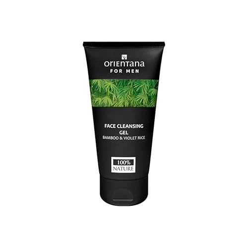 Orientana - Gesichtsreinigungsgel | Bambus und Veilchenreis | Sanft & Wirksam | Natürliche Inhaltsstoffe | für Männer - 150ml von Orientana