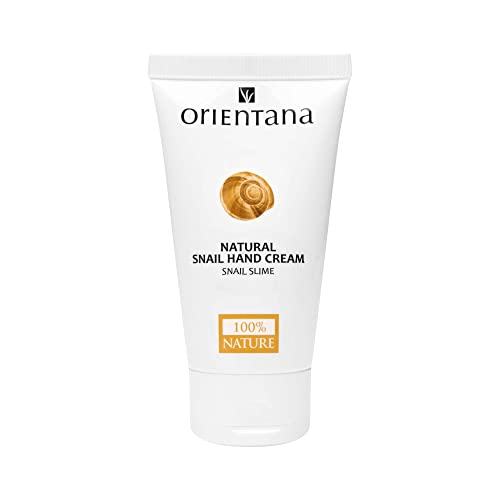 Orientana - Handcreme Mit Schneckenschleim | Naturkosmetik | Regeneriert Die Trockene Und Gereizte Haut | Reduziert Verfärbungen | Handpflege - 50ml von Orientana