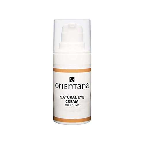 Orientana -Natürliche Augencreme Mit Schneckenschleim & Koffein | Anti-Aging Bio Creme Gegen Dunkle Augenringe Falten Tränensäcke & Schwellungen | Augenpflege Für Frauen | Für Jeden Hauttyp - 15ml von Orientana