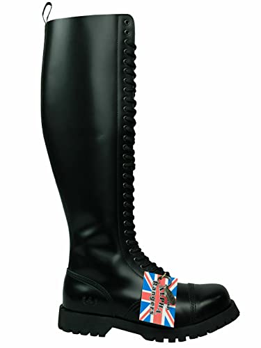 Alpha Rangers 30-loch Boot Ranger Festival Army Gothic Leder Springerstiefel NEU Schwarz Glattleder 5035 UK 6 / EU 40 Alpha Rangers 30-loch Boot Ranger Festival Army Gothic Leder Springerstiefel NEU Schwarz Glattleder 5035 UK 6 / EU 40 von Original Alpha Rangers