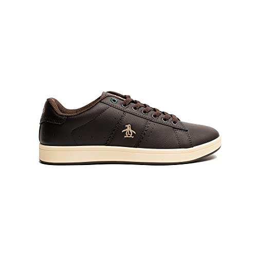 ORIGINAL PENGUIN Herren Steadman Cupsole Sneaker Braun, braun, 42 2/3 EU von Original Penguin