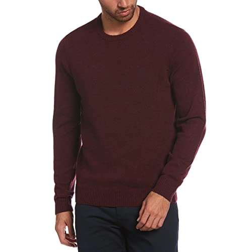 Original Penguin Herren Lammwolle Pullover, Tawny Port, 608, X-Large von Original Penguin