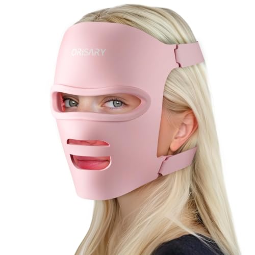 ORISARY Led Gesichtsmaske Lichttherapie, Rotlichtlampe Gesicht Maske zur Faltenreduzierung und Hautverjüngung, Led Maske Gesicht, Red Light Lamp Face Mask für Hautpflege zu Hause ORISARY Led Gesichtsmaske Lichttherapie, Rotlichtlampe Gesicht Maske zur Faltenreduzierung und Hautverjüngung, Led Maske Gesicht, Red Light Lamp Face Mask für Hautpflege zu Hause von Orisary