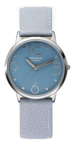 Orphelia Fashion Damen Analog Uhr Oblivious mit Leder Armband, Blau von Orphelia