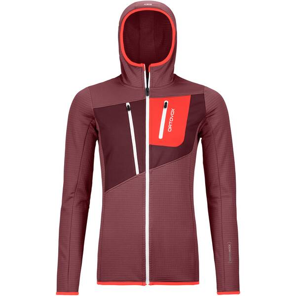 ORTOVOX Damen Bergsport Fleecepullover Grid Hoody von Ortovox