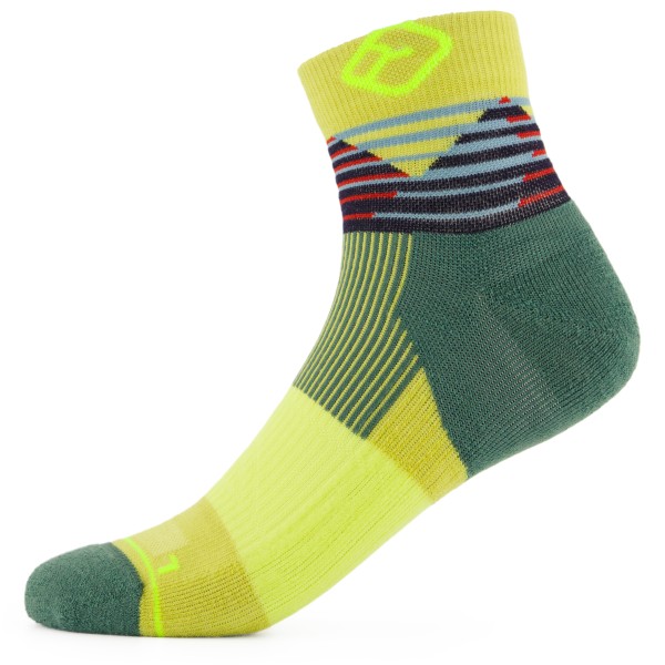 Ortovox - All Mountain Quarter Socks - Merinosocken Gr 39-41 bunt von Ortovox