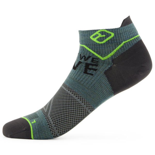 Ortovox - Alpine Light Low Socks - Merinosocken Gr 45-47 grau von Ortovox