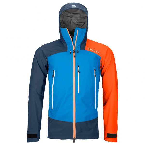 Ortovox - Westalpen 3L Jacket - Regenjacke Gr L;M;S;XL;XXL blau/rot;türkis von Ortovox