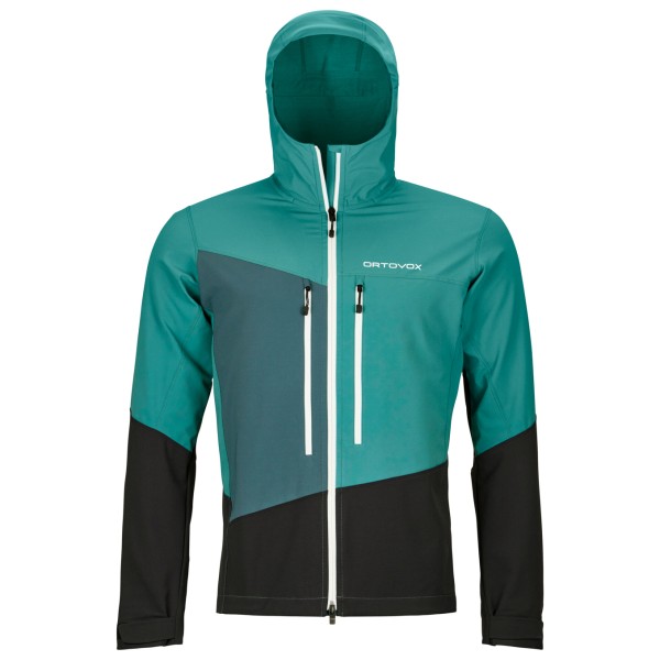 Ortovox - Westalpen Softshell Jacket - Softshelljacke Gr L türkis von Ortovox