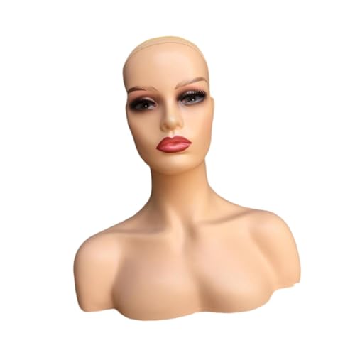 Oshhni Schaufensterpuppenkopf, Perückenhalter, Perückenständer, Puppenkopf, Büste für Perücken, Halsketten, Ohrringe, Style E Oshhni Schaufensterpuppenkopf, Perückenhalter, Perückenständer, Puppenkopf, Büste für Perücken, Halsketten, Ohrringe, Style E von Oshhni