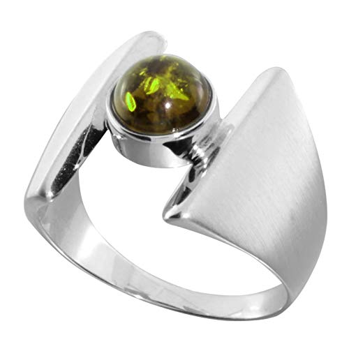 Ring - Asina - Silber 925/000 - Bernstein von Ostsee- Schmuck