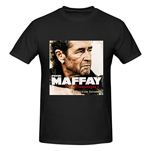 Peter German Maffay Herren Essentials T-Shirt Pack, Herren Basic Kurzarm T-Shirts Rundhals Baumwolle T-Shirts für Herren von Oudrspo