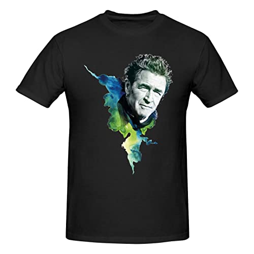 Peter T-Shirt Maffay Herren Kurzarm T-Shirt Cotton Crewneck T-Shirt Athletic Shirt von Oudrspo