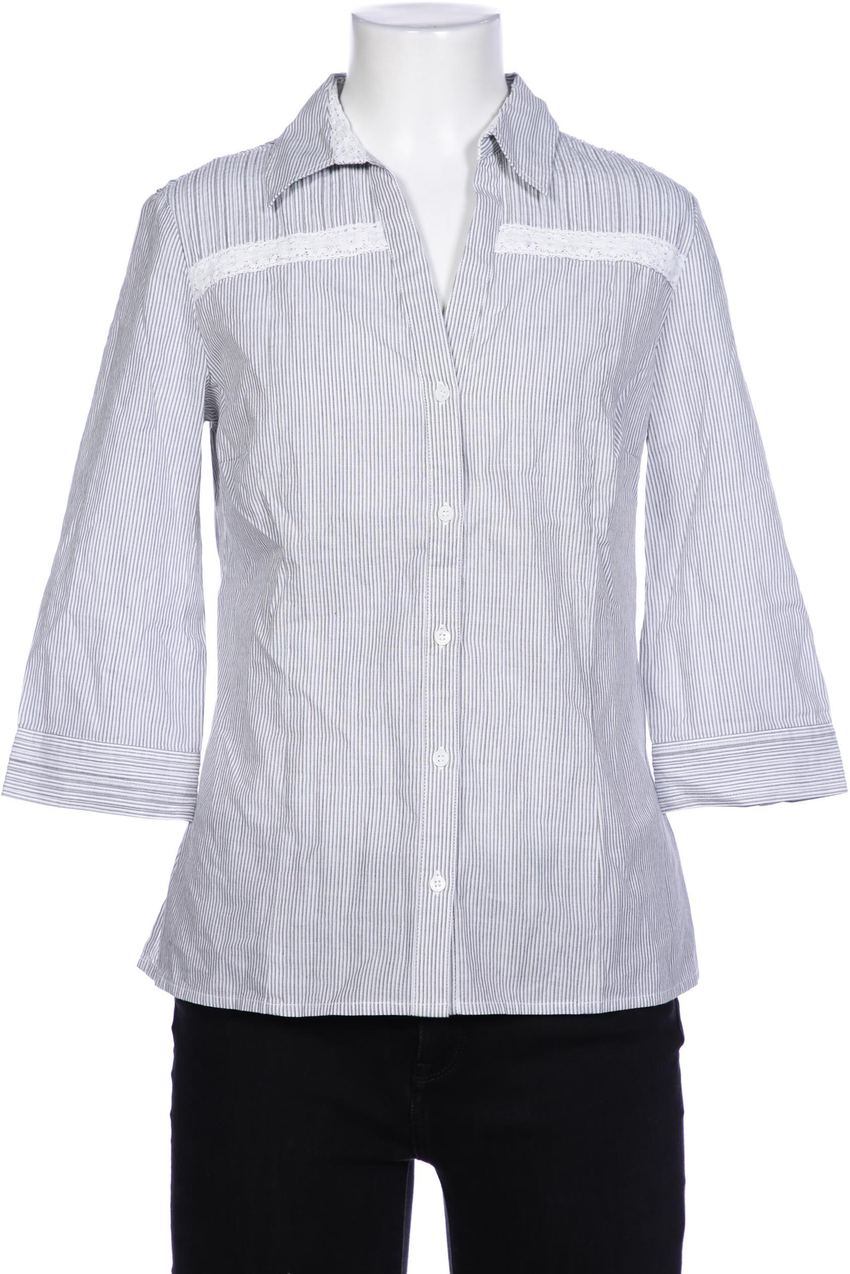 Oui Damen Bluse, grau, Gr. 34 von Oui