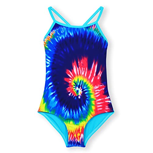 Girls' Swimwear Swimsuit Kids Bathing Suit Thin Straps Sport One Piece Suits Swim for Girls von Ouink