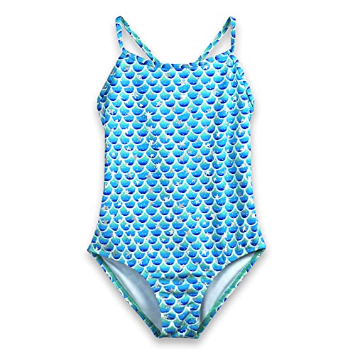 Girls' Swimwear Swimsuit Kids Bathing Suit Thin Straps Sport One Piece Suits Swim for Girls von Ouink