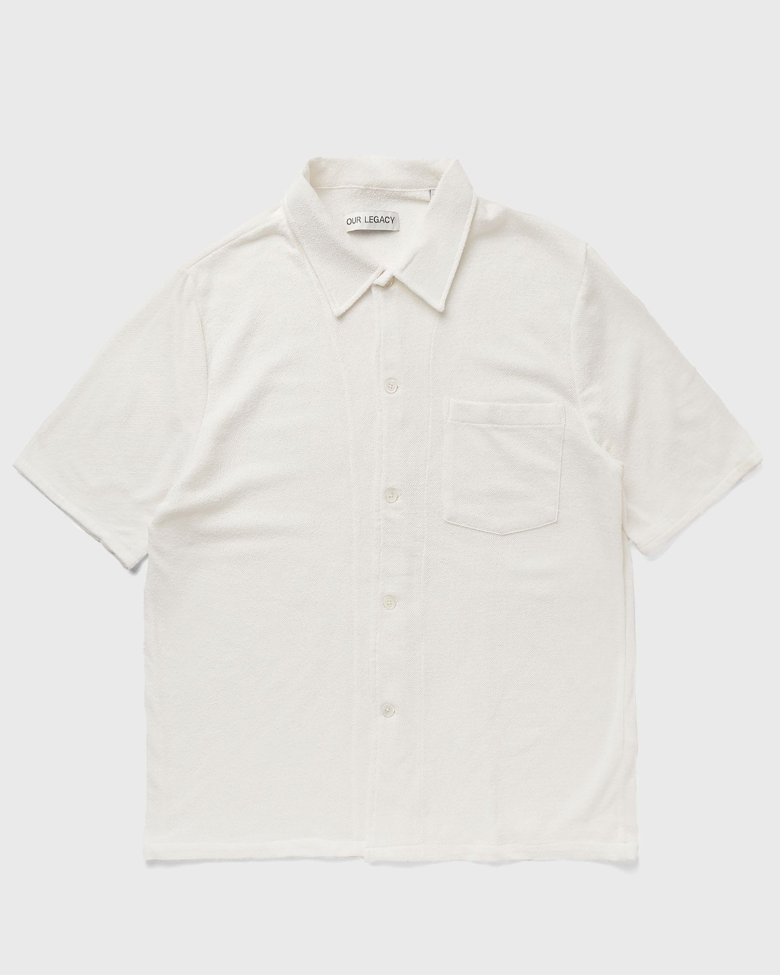 Our Legacy BOX SHIRT SHORTSLEEVE men Shortsleeves white in Größe:XL von Our Legacy