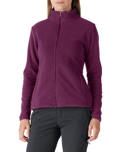 Outdoor Ventures Damen-Fleecejacke, leicht, warm, durchgehender Reißverschluss, weiche Oberbekleidung, Laufjacke mit 4 großen Taschen, weinrot, 42 Outdoor Ventures Damen-Fleecejacke, leicht, warm, durchgehender Reißverschluss, weiche Oberbekleidung, Laufjacke mit 4 großen Taschen, weinrot, 42 von Outdoor Ventures