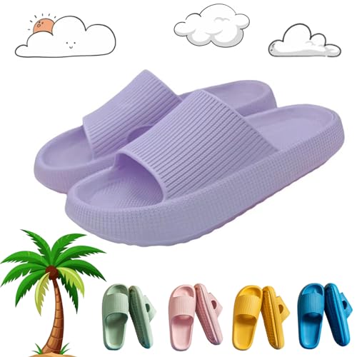 Oveallgo Orthoslipper Original,Orthoslipper-Das Original Für Maximalen Komfort,Orthoslipper Wolkenschuhe Cloudyzz (Hellviolett, Erwachsene, 38, Numerisch (von/bis), EU Schuhgrößensystem, 39, M) von Oveallgo