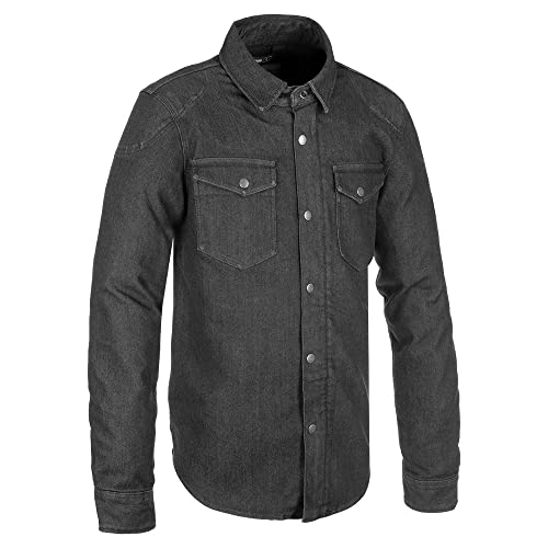 Oxford Products Herren Oxford Reitshirt mit Aa-bewertung Motorrad-Reithemd, Schwarz, M von Oxford