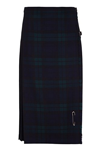 Oxfords Cashmere Klassischer Damen- Kilt aus Reiner Schurwolle. Black Watch, 50 von Oxfords Cashmere