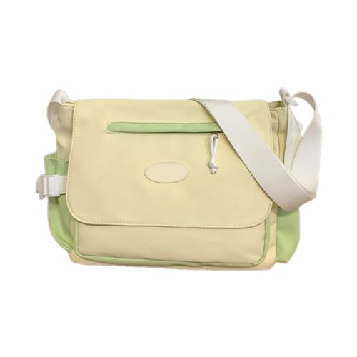 Oyrcvweuylx 2024 NEUE Umhängetasche Vintage Umhängetasche Nylontasche Große Kapazität Umhängetasche für Mädchen Teenager Student Vielseitige Tasche von Oyrcvweuylx