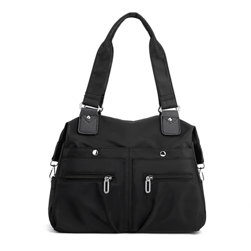 Oyrcvweuylx 2024 Neue Umhängetasche Einkaufstasche Vielseitige Tasche Handtasche mit großer Kapazität Modische Nylontasche für Frauen und Mädchen Trendy Tasche von Oyrcvweuylx