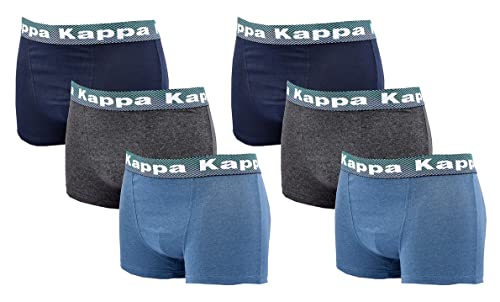 Boxershorts für Männer Kappa 6er-Set (as3, Alpha, l, Regular, Regular, 6er Pack 1090) von Ozabi