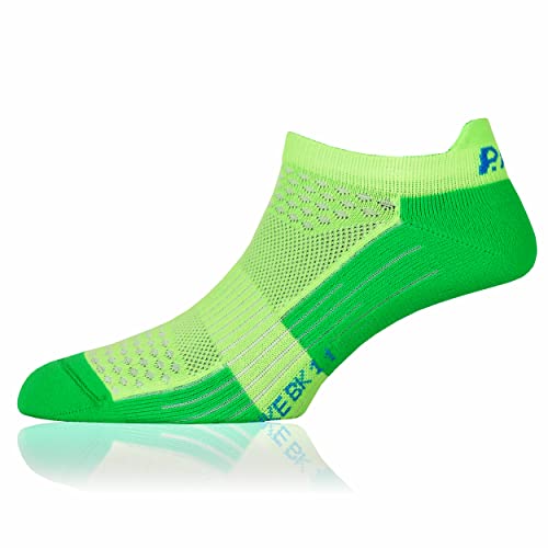 P.A.C. Bike Footie Fahrrad Socken für Damen und Herren, kurze Footie Socken, Atmungsaktiv, Anti-Blasen, Schweißableitend, Mesh für Belüftung von P.A.C.