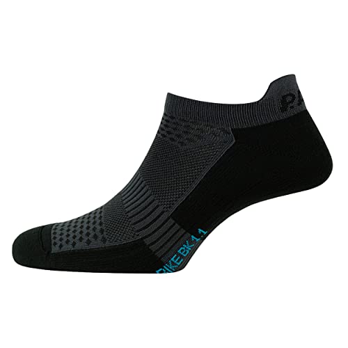 P.A.C. Bike Footie Fahrrad Socken für Damen und Herren, kurze Footie Socken, Atmungsaktiv, Anti-Blasen, Schweißableitend, Mesh für Belüftung von P.A.C.