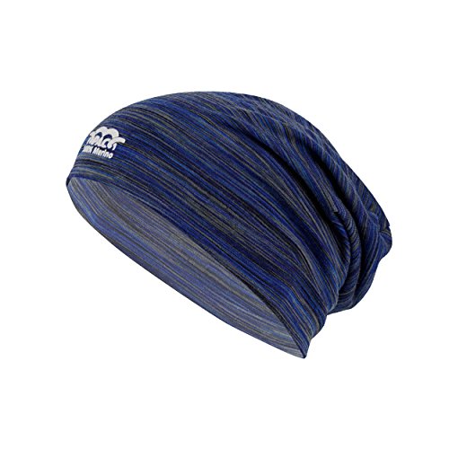 P.A.C. PAC Merino Beanie, One Size, Multi deep Ocean von P.A.C.