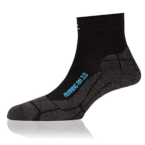 P.A.C. Running Light Man Socken - Black von P.A.C.