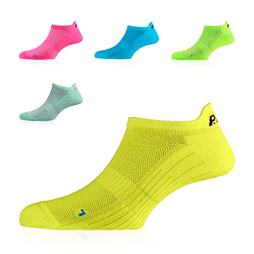 P.A.C. Sneaker Footie Active kurze Socken, Unisex Sneaker Footie, Herren und Damen Füßlinge, kurze Sportsocke Unisex von P.A.C.