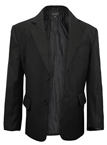 Paul Malone Jungen Anzugjacke Sakko Blazer schwarz - Kinder Anzug Jacke für Jungs 86-92 (1 Jahr) von P.M. Kinderanzug