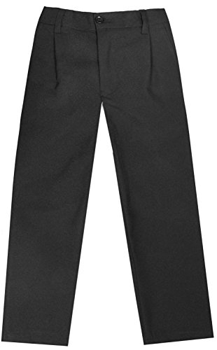 Paul Malone Festliche Jungen Anzug Hose schwarz Uni von P.M. Kinderanzug