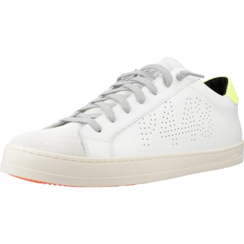 P448 John Herren-Sneaker, White Neon, 43 EU von P448