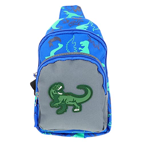 PACKOVE 1 STK Dinosaurier-gürteltasche Für Kinder Crossbody-Rucksack Für Kinder Wanderrucksack Für Kinder Umhängetasche Riementasche Kindertasche Bauchtasche Junge Geldbörse Nylon Bote von PACKOVE