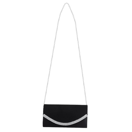 PACKOVE Abendtasche Damen Clutch Geldbörse mit Kette Handtasche für Hochzeiten Abschlussball Partys Schickes Design mit Sicherem Verschluss Geräumig für Essentials PACKOVE Abendtasche Damen Clutch Geldbörse mit Kette Handtasche für Hochzeiten Abschlussball Partys Schickes Design mit Sicherem Verschluss Geräumig für Essentials von PACKOVE