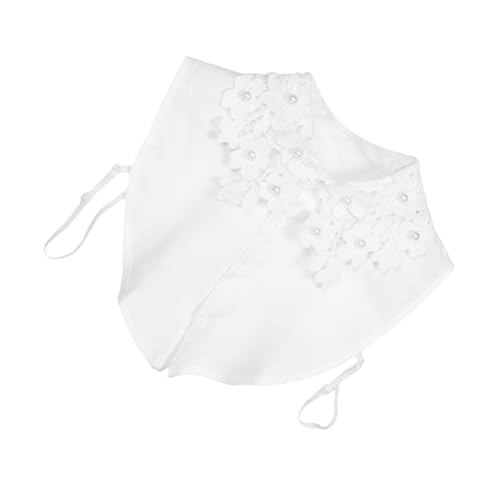 PACKOVE Falscher Spitzenkragen: Abnehmbare, Bestickte Halbbluse Mit Falschem Kragen, Baumwoll-chiffon-bluse Für Frauen Und Mädchen, Fürs Büro Und Den Alltag PACKOVE Falscher Spitzenkragen: Abnehmbare, Bestickte Halbbluse Mit Falschem Kragen, Baumwoll-chiffon-bluse Für Frauen Und Mädchen, Fürs Büro Und Den Alltag von PACKOVE