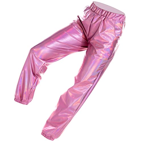 PACKOVE Hip Hop Festival-Hose Männerhosen Rave-Outfits Männer Futuristische Kleidung Rave-Hosen Männer Holographic Trainingshose Für Männer Neonhose Polyester Hip-hop-Hosen Damen Beiläufig von PACKOVE