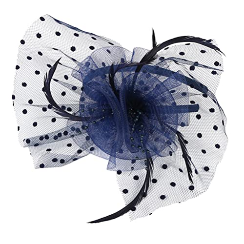 PACKOVE Spitzenblumenhut Spitzen-Fascinator -Mütze für Damen halloween kopfschmuck halloween kopfbedeckung Kleiderhüte für Damen Blumenmädchen-Kopfschmuck Faschingsmütze Zubehör von PACKOVE