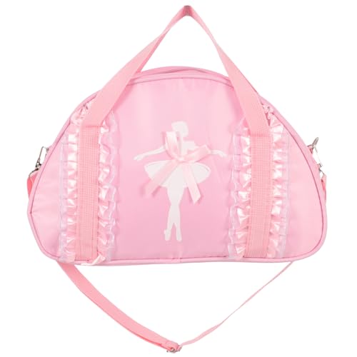 PACKOVE Tanztasche Für Kinder Sportliche Turnbeutel Aufbewahrungstasche Für Balletttasche Ballerina-tanztasche Tanz-Reisetasche Kleinkind Oxford-Stoff Kleines Mädchen Gepäck Und Taschen von PACKOVE