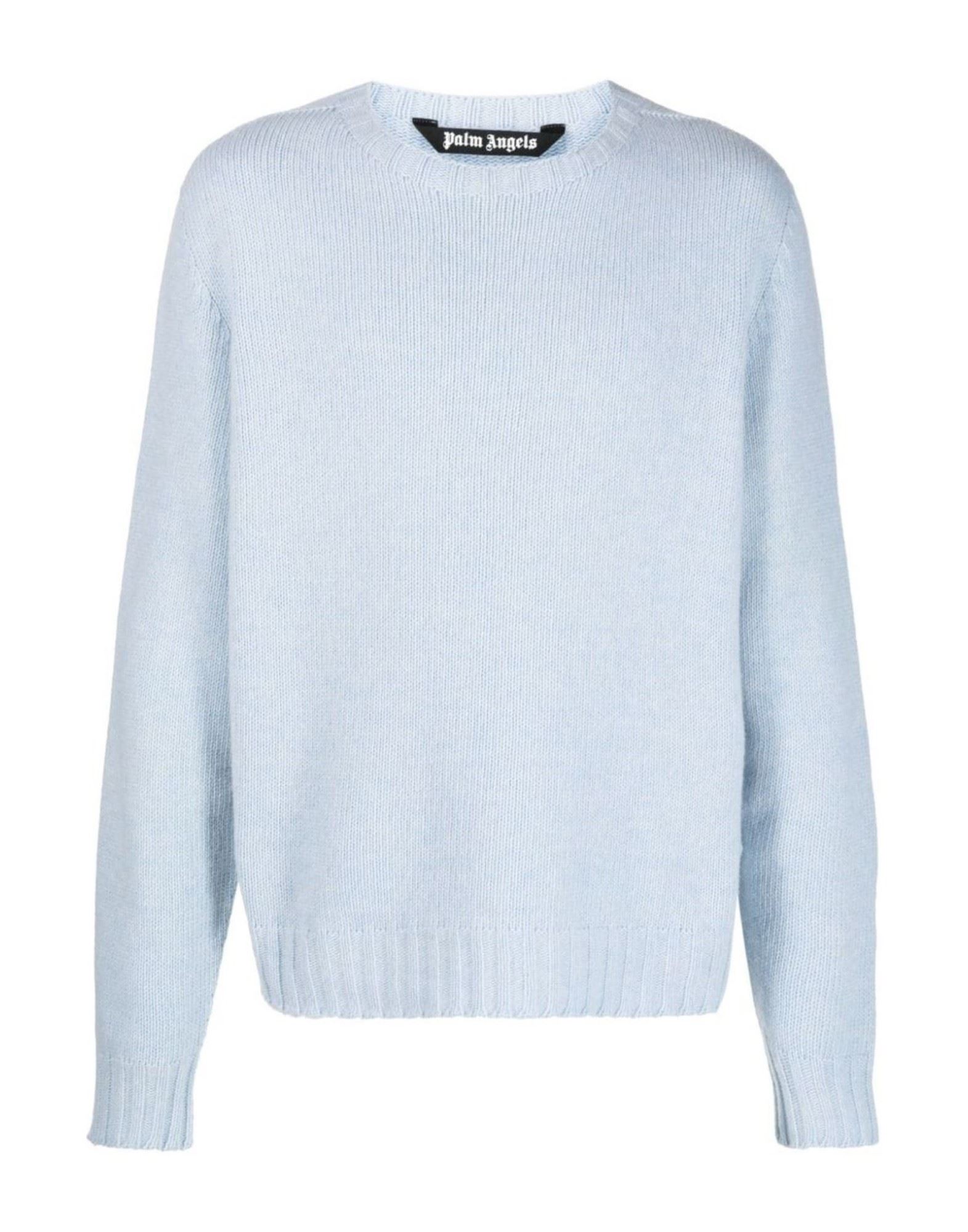 PALM ANGELS Pullover Herren Azurblau von PALM ANGELS