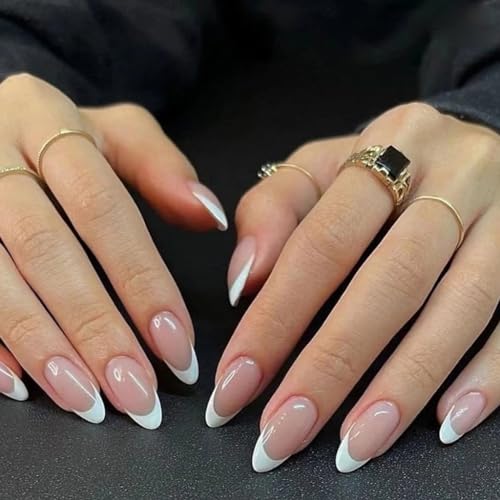 Nagelspitzen, quadratisch, Sarg, Glitzer, künstliche Nägel, Maniküre, Salon, Nagelkunst, Werkzeuge für Frauen und Mädchen, 24 Stück/Beutel von PANFHGFG