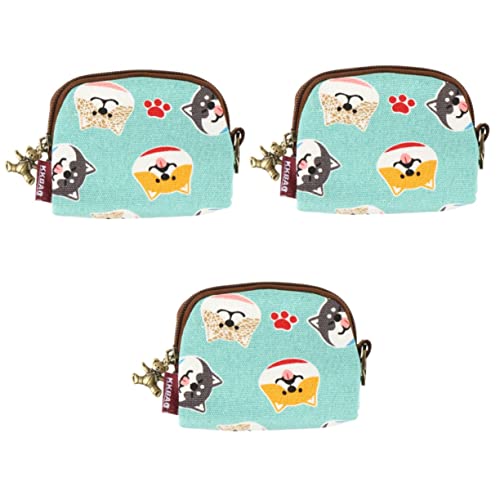 2 Pcs Japanische Münze Geldbörse Geldbörse für Kinder Tier Geldbörse Kinder Geldbörsen Münzbeutel Schlüsselanhänger Kopfhörer Tasche Fall Kiss Lock Change Pouch Mädchen Ändern Tasche Japanischen Stil von PAREKS