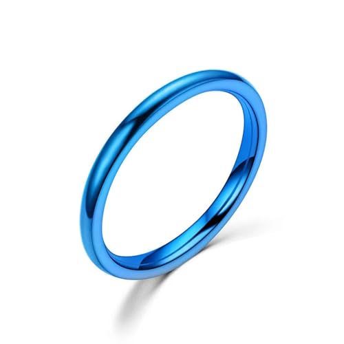 PARWANA Ring Ringe Damen Bijouterie Herren Damenring Herrenring Schmuck 6 Blau von PARWANA