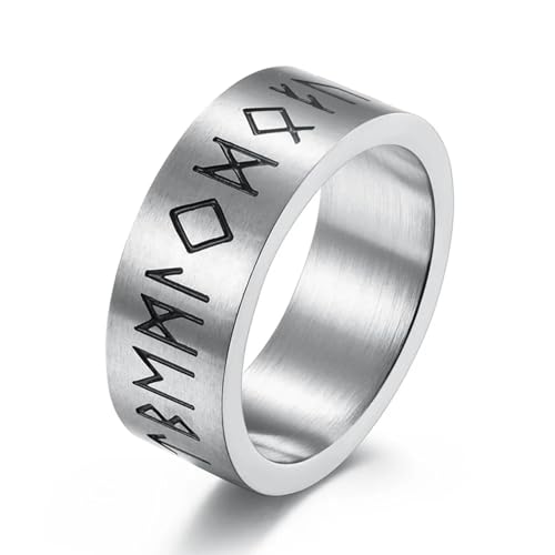 PARWANA Ring Ringe Damen Bijouterie Herren Frauen Herren- Und Damenringe, Schlichter Schmuck, 10 Silber von PARWANA