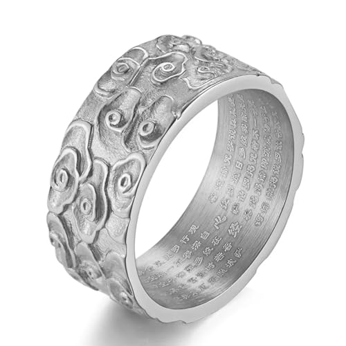 PARWANA Ring Ringe Damen Bijouterie Herren Frauen Ring Für Damen- Oder Herrenschmuck 9 Silber von PARWANA