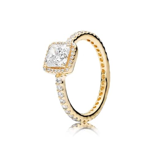 PARWANA Ring Ringe Damen Bijouterie Herren Frauen Ring Für Damen Schmuckzubehör 7 C von PARWANA